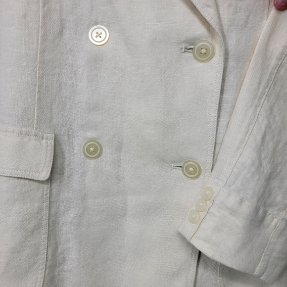 Denim & Supply Ralph Lauren Linen Jacket Blazer Women's Medium - Picture 5 of 6